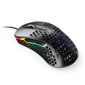 XTRFY M4 RGB černá / herní myš / optická / 16000DPI / 6 tlačítek / RGB / USB (XG-M4-RGB-BLACK)