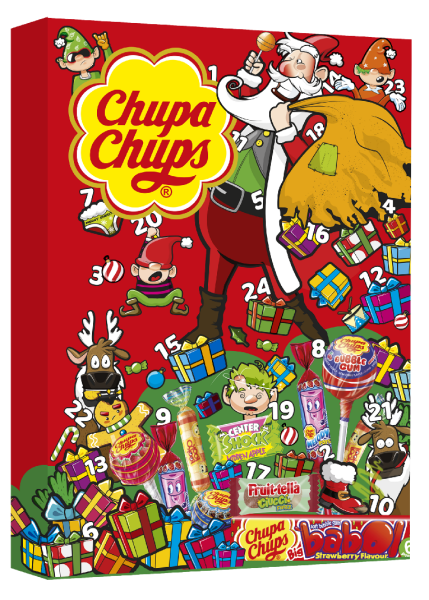 Chupa Chups Adventní Kalendář Premium 210,6g