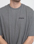 Tričko Patagonia M's P-6 Logo Responsibili-Tee® Gravel Heather