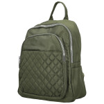 Stylový dámský textilní batoh Dinara, zelený