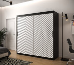 Šatní skříň Abi Jodelka 1 Barva korpusu: Dub artisan, Rozměry: 100 cm, Dveře: Bílá mat