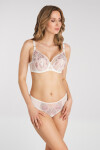 Dámské kalhotky brazilky Gorsenia K 845 Love Game S-2XL Krémový S