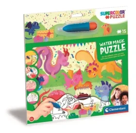 Clementoni PUZZLE s malováním vodou Water Magic: Dráčci