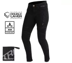 Dámské kalhoty Trilobite Parado doublelayer Aaa skinny fit black level 2 (Prodloužené) - 28 / modrá