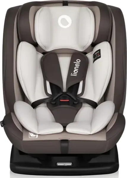 LIONELO Autosedačka Aart i-Size 40-150 cm Beige Latte / Norma R129 i-Size / RWF/FWF upevnění / 5bodový pás (LO-AART I-SIZE BEIGE LATTE)