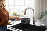 GROHE - Solido Set předstěnové instalace, klozetu Bau Ceramic a sedátka Slim softclose, tlačítka Sail, chrom/bílá 39900000