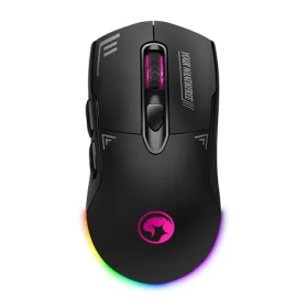 Marvo DUKE 20 černá / bezdrátová optická myš / 4800 DPI / 2.4GHz USB přijímač (M803W BK)