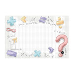 Podložka na stůl PP 60x44cm Math