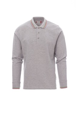Unisexová polokošile Payper AVIAZIONE MELANGE Barva: Melánžová Šedá/ Itálie, Velikost: XS (000958036813035XS)