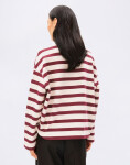 Armedangels Iconic Å Frankaa Bold Sweatshirt 3682 undyed-velvet red M