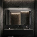 Koupelnové nástěnné LED svítidlo SWE051-1W 80 cm Black OSW-20151