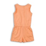Overal dívčí letní, Minoti, PALM 3, oranžová - 80/86 | 12-18m