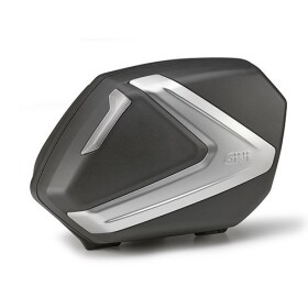 V37Nt pár bočních kufrů Givi (levý+pravý) boční víka stříbrný šíp (Monokey pro Plx...)