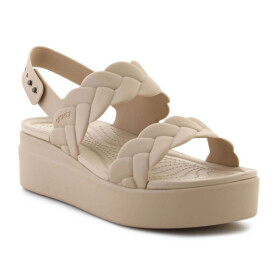 Sandály Crocs Brooklyn Woven Low Wedge W 209977-212 EU 39/40