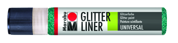 Glitter liner Marabu 25 ml - petrolejová 592