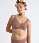 Dámská podprsenka ZERO Feel 2.0 Bralette - BROWN - hnědá 1141 - SLOGGI BROWN M