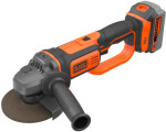 Black&Decker BCG720M1 / Aku úhlová brúska / 125 mm / 18V / 4 Ah / 8600 ot-min (BCG720M1)