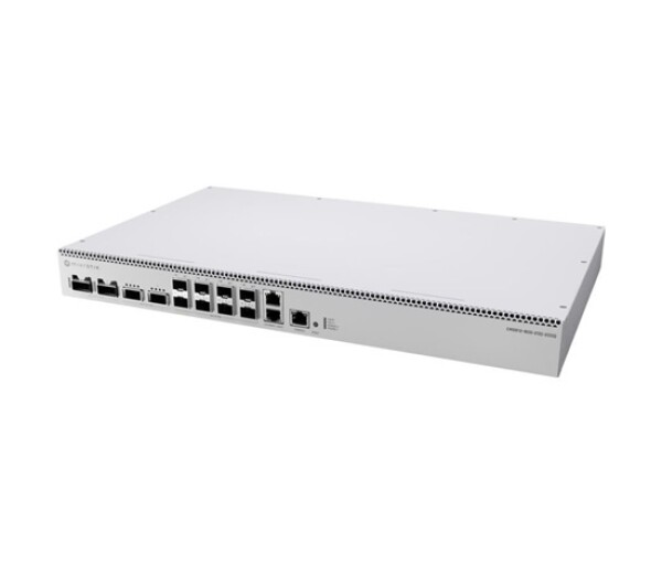 MikroTik CRS812-8DS-2DQ-2DDQ-RM 2x 400G QSFP-DD, 2x 200G QSFP56, 8x 50G SFP56, 2x 10GE Cloud Router Switch EDF_1711131