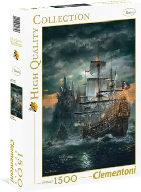 CLEMENTONI Puzzle Pirátská loď (31682 CLEMENTONI)