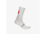 Castelli Entrata 18 ponožky White vel. XXL (44-47)