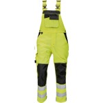CRV Cerva Montérkové kalhoty KNOXFIELD Hi-Vis FL pánské reflexní s laclem elastické šle žluté 64 žluté