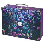 Kufřík skládací kováním BAAGL Jungle Panda