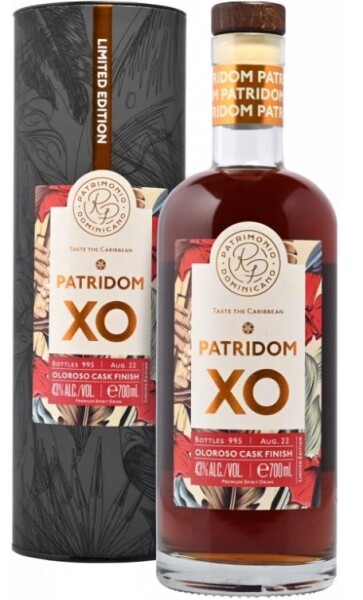 Ron Patridom XO Oloroso Cask Finish 43% 0,7 l (tuba)