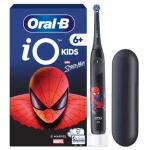 Oral-B iO Kids Spiderman černá / Dětský elektrický zubní kartáček / 3 režimy / od 6 let / cestovní pouzdro (iO Spiderman)