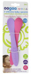Lžička Oogaa fialová - růžová 2 pack - Oogaa