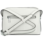 Módní dámská crossbody kabelka Delami Glamore, bílá