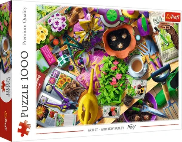 TREFL Puzzle Pořádek v zahrádce