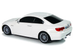 Mamido Auto na dálkové ovládání R/C BMW M3 1:18 se zvukem a světly bílé