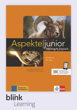 Aspekte junior B1+ – Digitale BlinkLearning – Kursbuch – Lernende (14 měsíců)