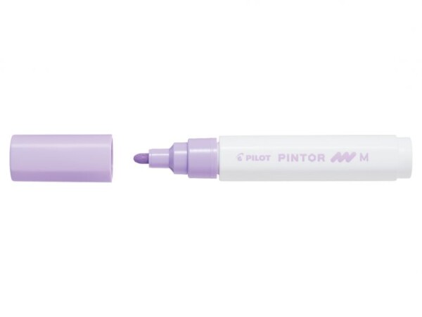 Akrylový popisovač Pilot PINTOR M 1,4 mm - fialový pastelový