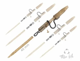 Zfish Závěska Heavy Duty Clip Complete Pin Set 40mm 5ks (ZF-9184)