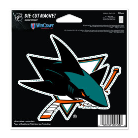 Wincraft Magnet San Jose Sharks NHL Die Cut Magnet