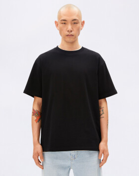 Tričko Armedangels Maarkos Heavy Weight 105 black