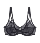 Dámská podprsenka Triumph Signature Sheer W01 EX - Triumph černá (0004) 085F