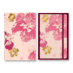 Zápisník Moleskine Sakura - tvrdé desky, L, linkovaný, sběratelská edice