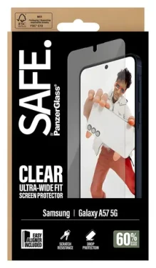 PanzerGlass SAFE UWF pro Samsung Galaxy A57 čirá / Tvrzené sklo / S aplikátorem (SA11783)