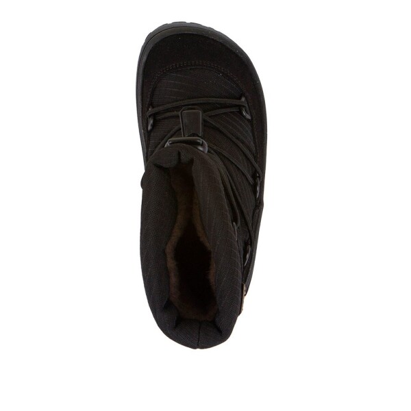 Dětské zimní barefoot boty TEX TRACK WOOL Black G3160251-13 - 28