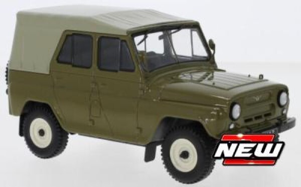 WHITE BOX 1/24 UAZ 469 KHAKI