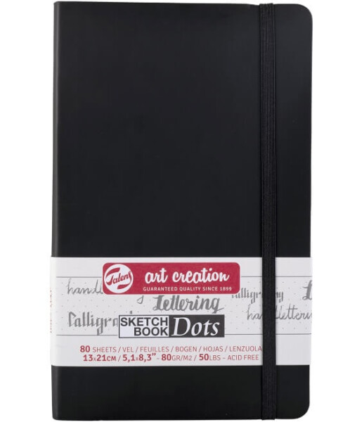 Talens Art Creation Sketch Book tečkovaný 13x21 cm, 80 listů, 80 g