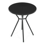 Zahradní stůl 60x60cm, plast, černá, AZT-H1021 BK