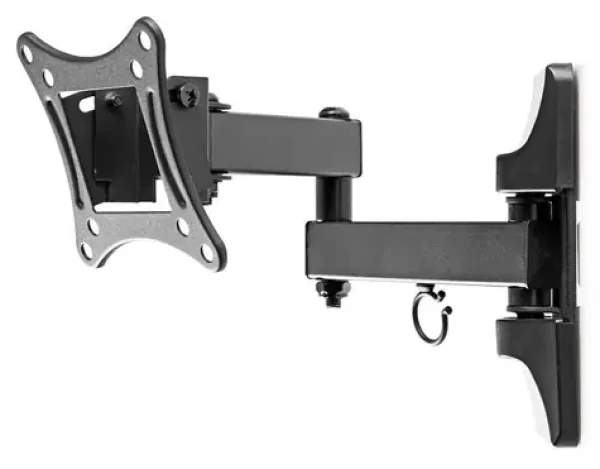 NEDIS TVWM1510BK - Full Motion Nástěnný Držák TV / 13–27" / Max. 15 kg / 3 Otočné Body (TVWM1510BK)