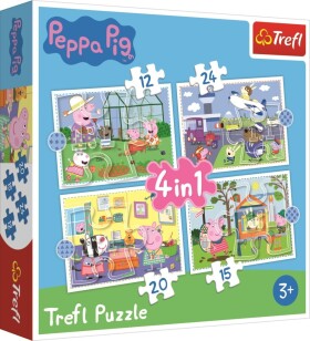 Puzzle Peppa na prázdniny