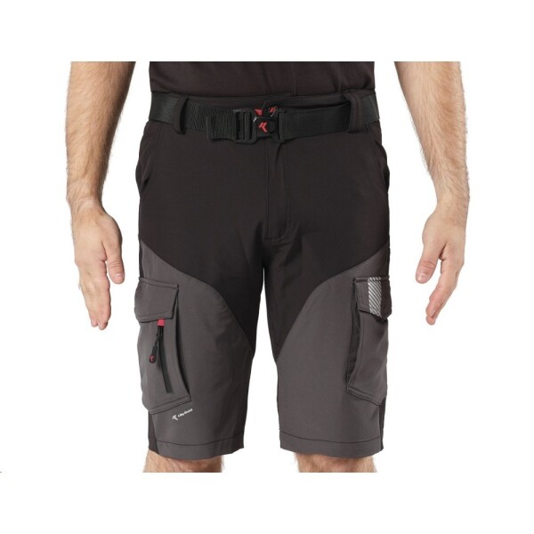 ISSA - Industrial Starter Kraťasy WISE STRETCH 9059B šedo-černé 3XL šedo černé