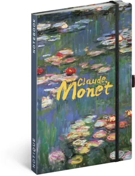 NOTIQUE Notes Claude Monet, linkovaný, 13 x 21 cm (A-34381)