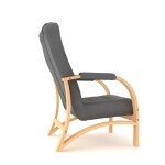 BRADOP Křeslo FLAVIO R51 - žluté