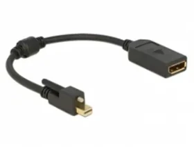 Delock kabel mini Displayport 1.2 se šroubky Displayport 4K (62638)